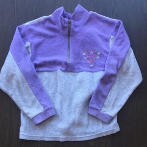 YeoSun Girls 3/4 Zip Top